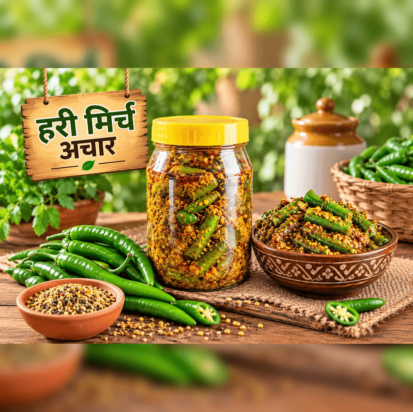 Hari Mirch Achar – 500 g